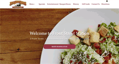 Desktop Screenshot of frontstreetstation.com